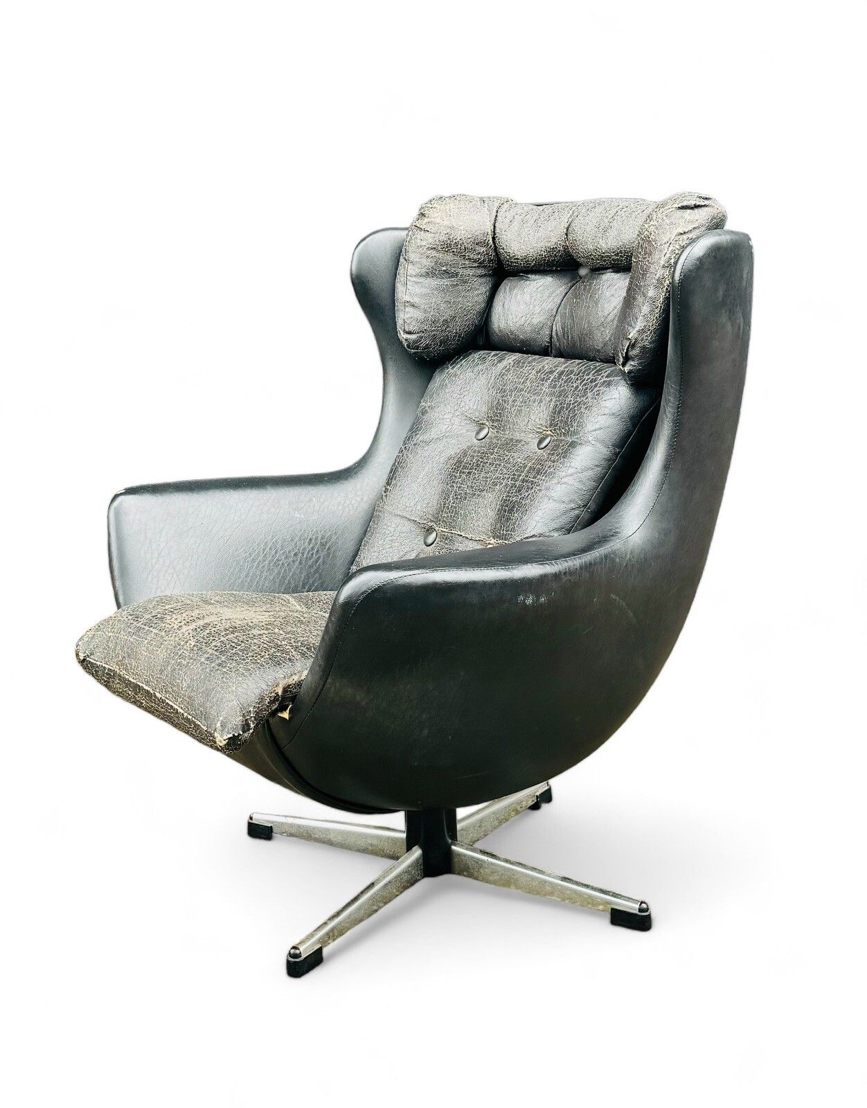 Retro Swivel Chair C1970 Mid Century Retro Shop Display Chair Apprentice Piece