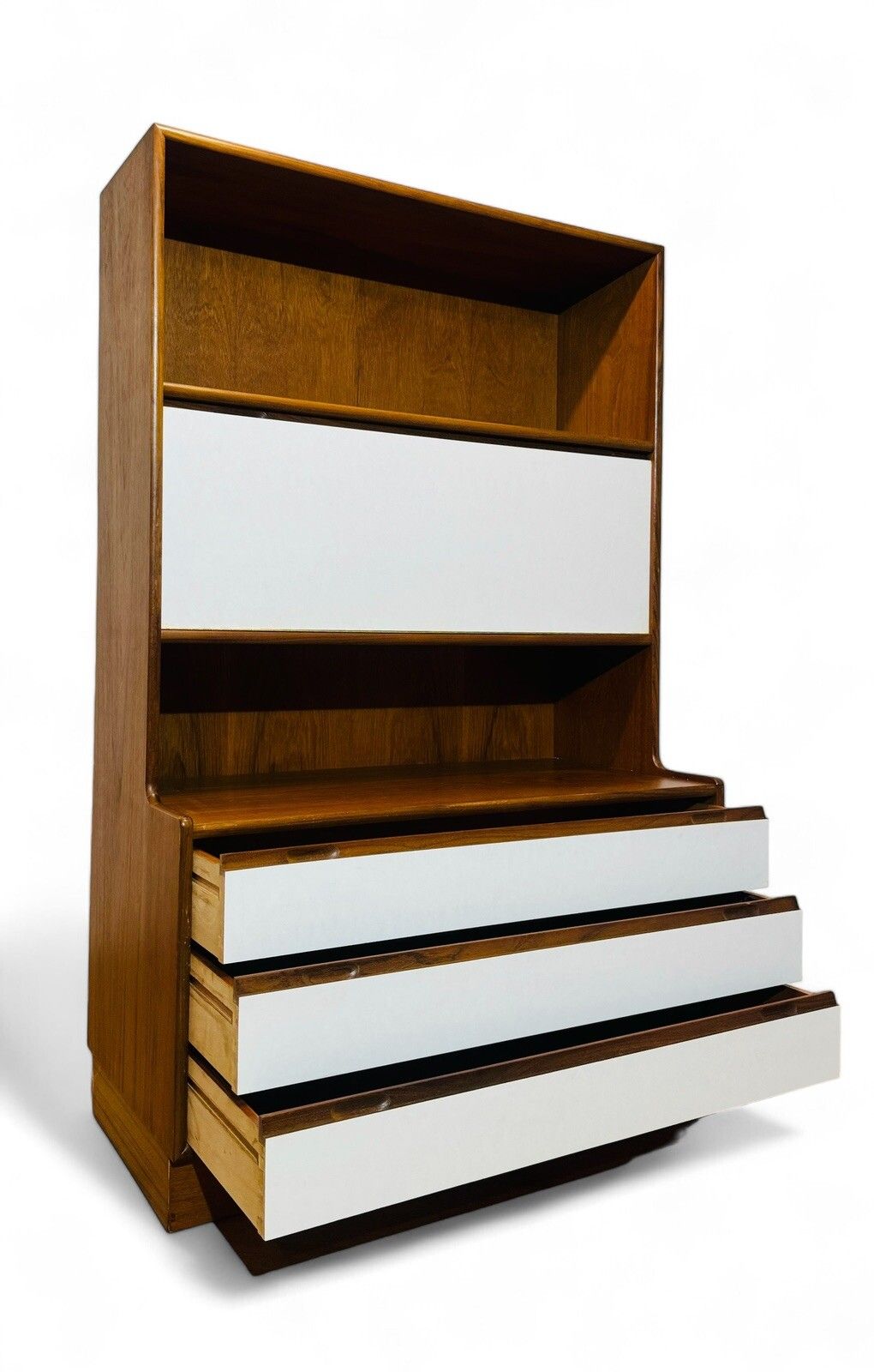Turnidge Teak Desk Bookcase Chest Of Drawers Mid Century Retro photo buy