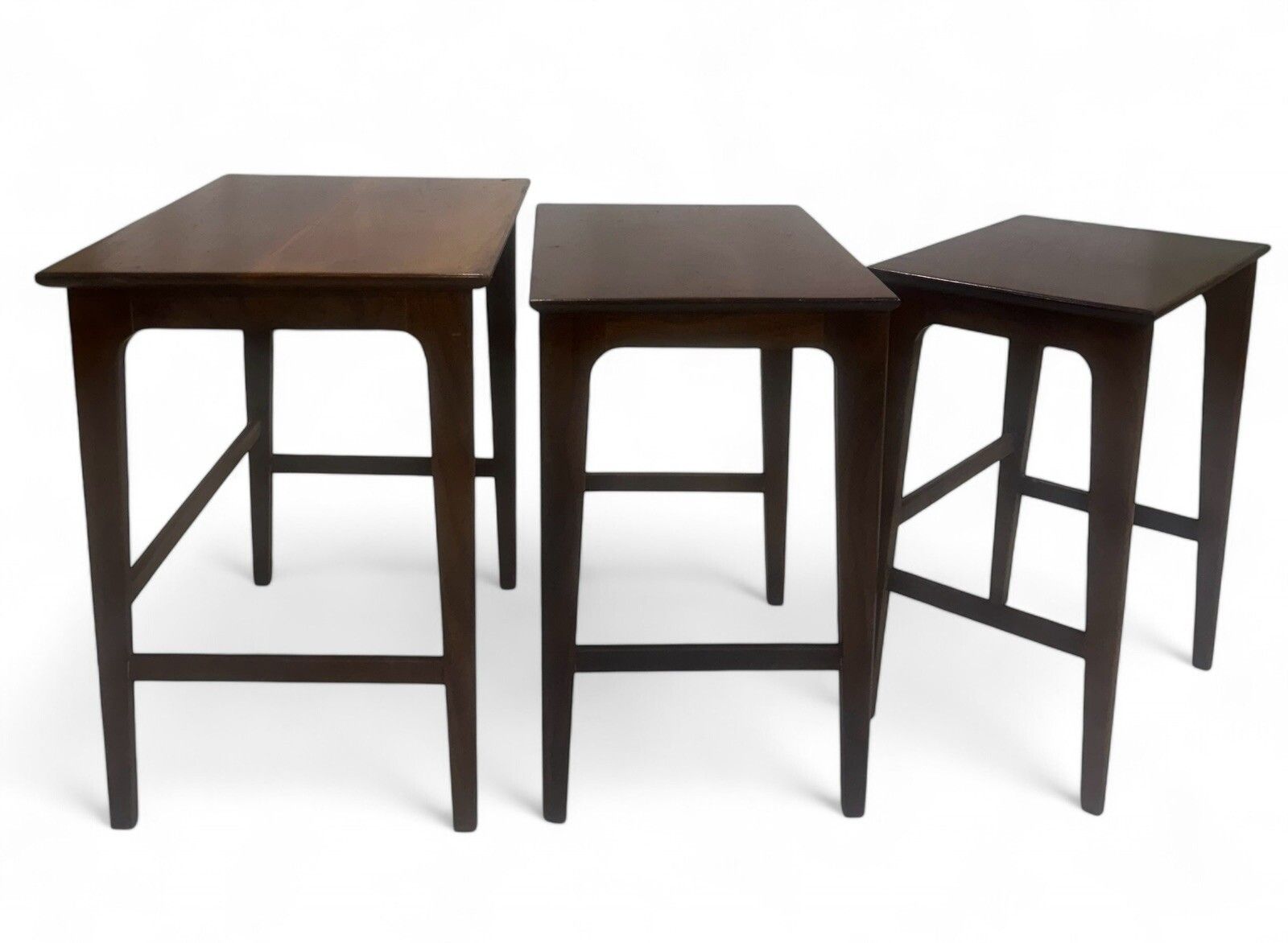 Younger Nest Of Tables Afromosia Mid Century Retro Rare photo Furniture