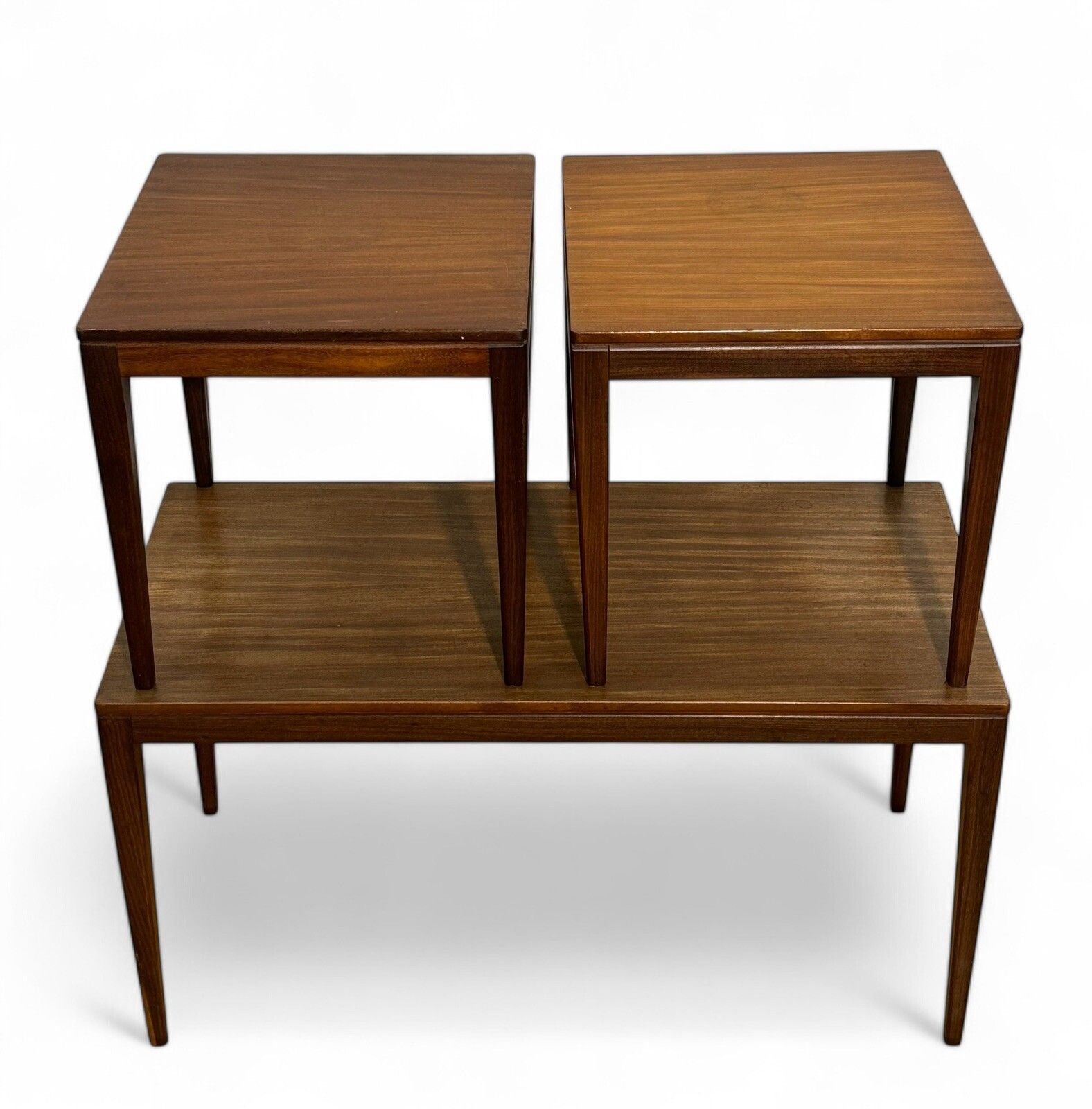 photo furniture Richard Hornby Nest Of Tables Afromosia Mid Century Retro Rare