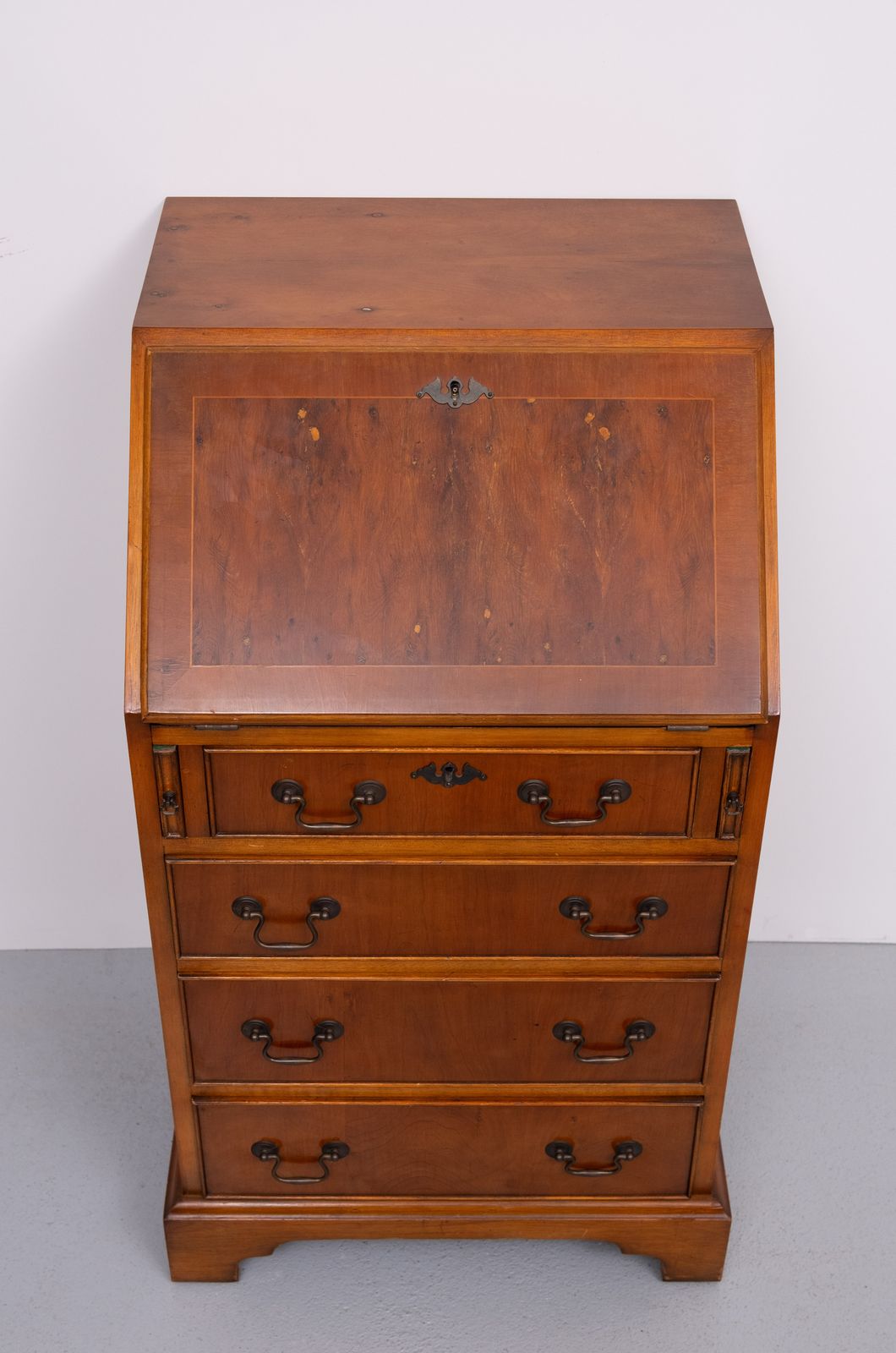 1162.0 Small Mahogany Secretary .Georgian Style .England photo