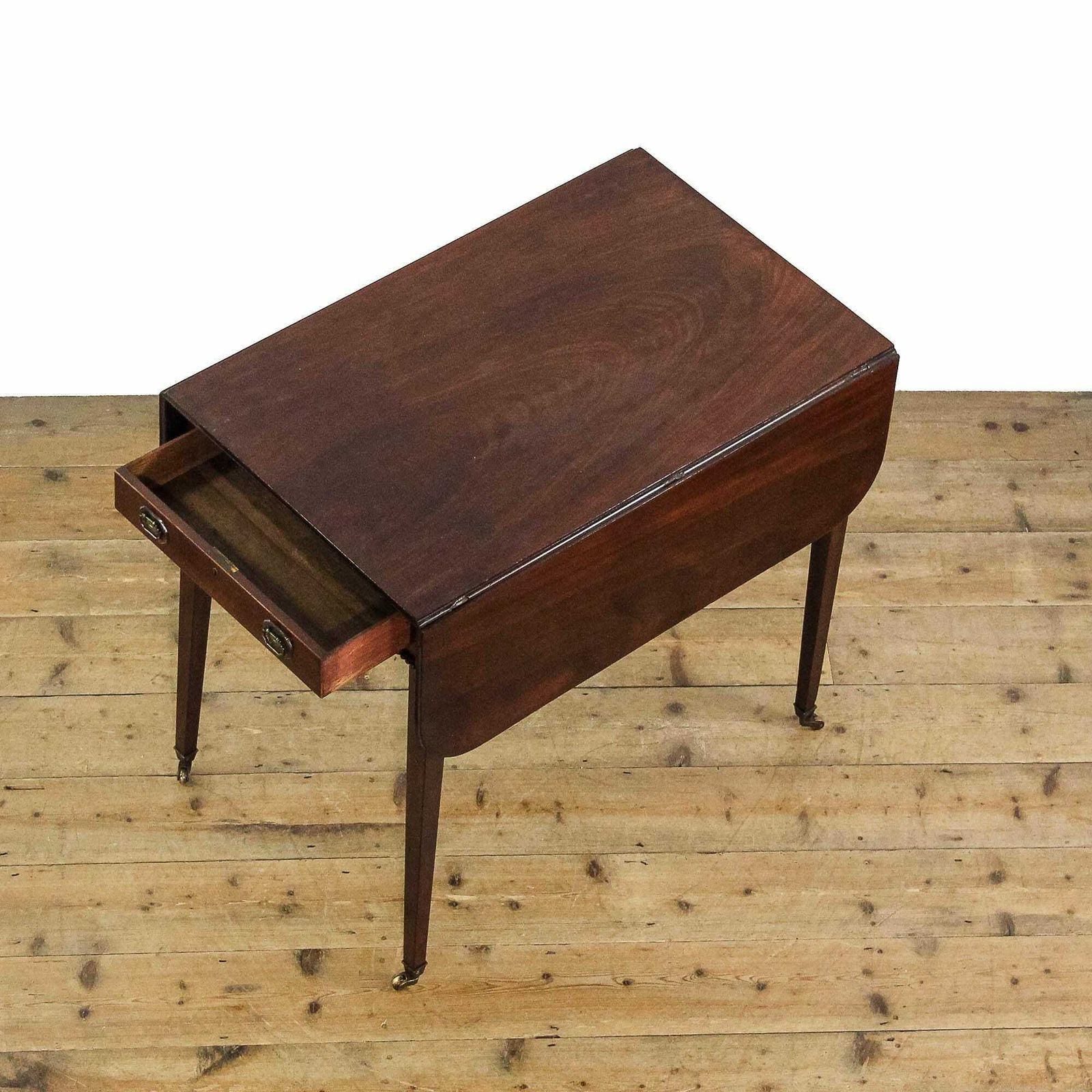 Antique Georgian Mahogany Pembroke Table | Drop Leaf Table | Victorian Table | Antique Furniture | Table photo vinterior