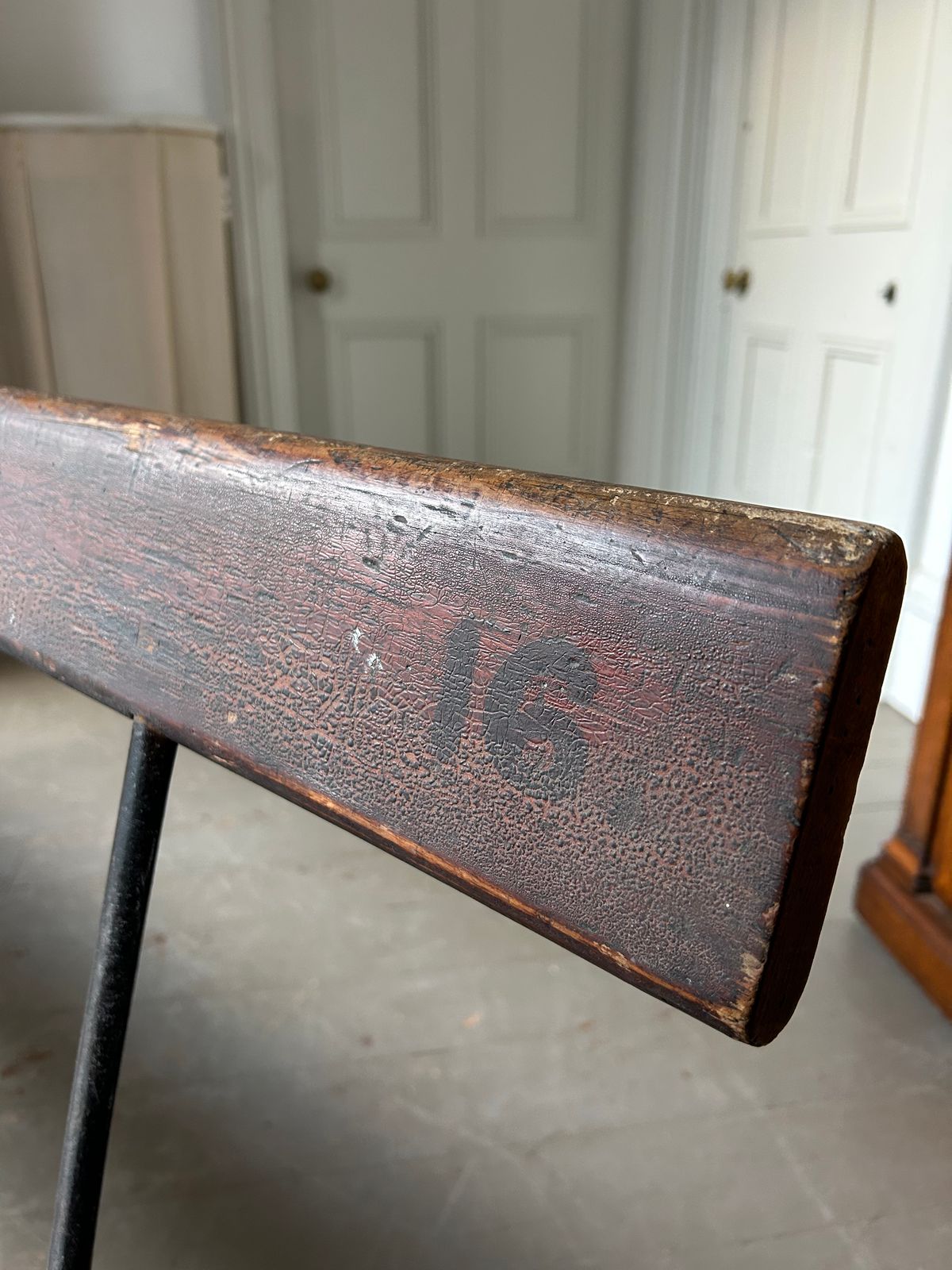 Pair Of 19th Century Pine Benches In Original Condition photo buy