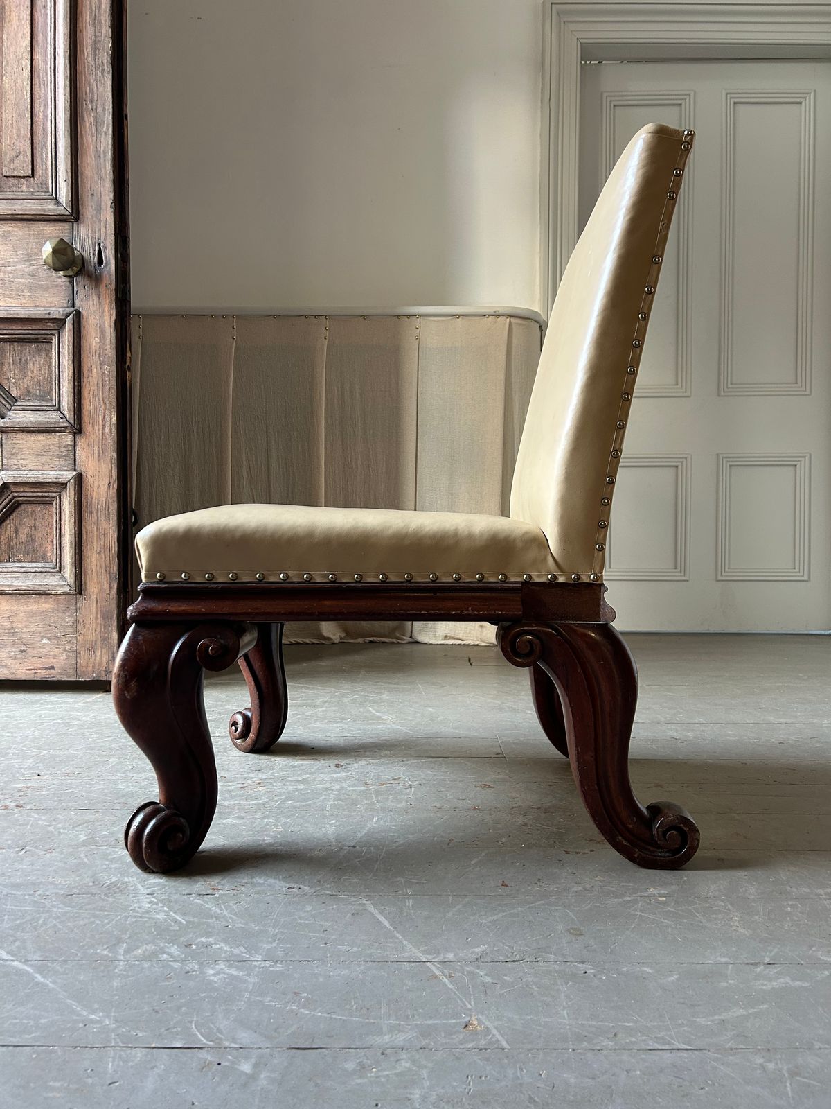 Bold William IV Carved Side Chair photo 1150.0