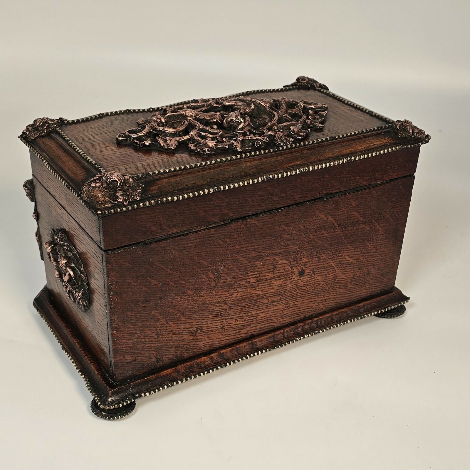 A Large 19th Century French Tea Caddy By Tahan Of Paris photo buy