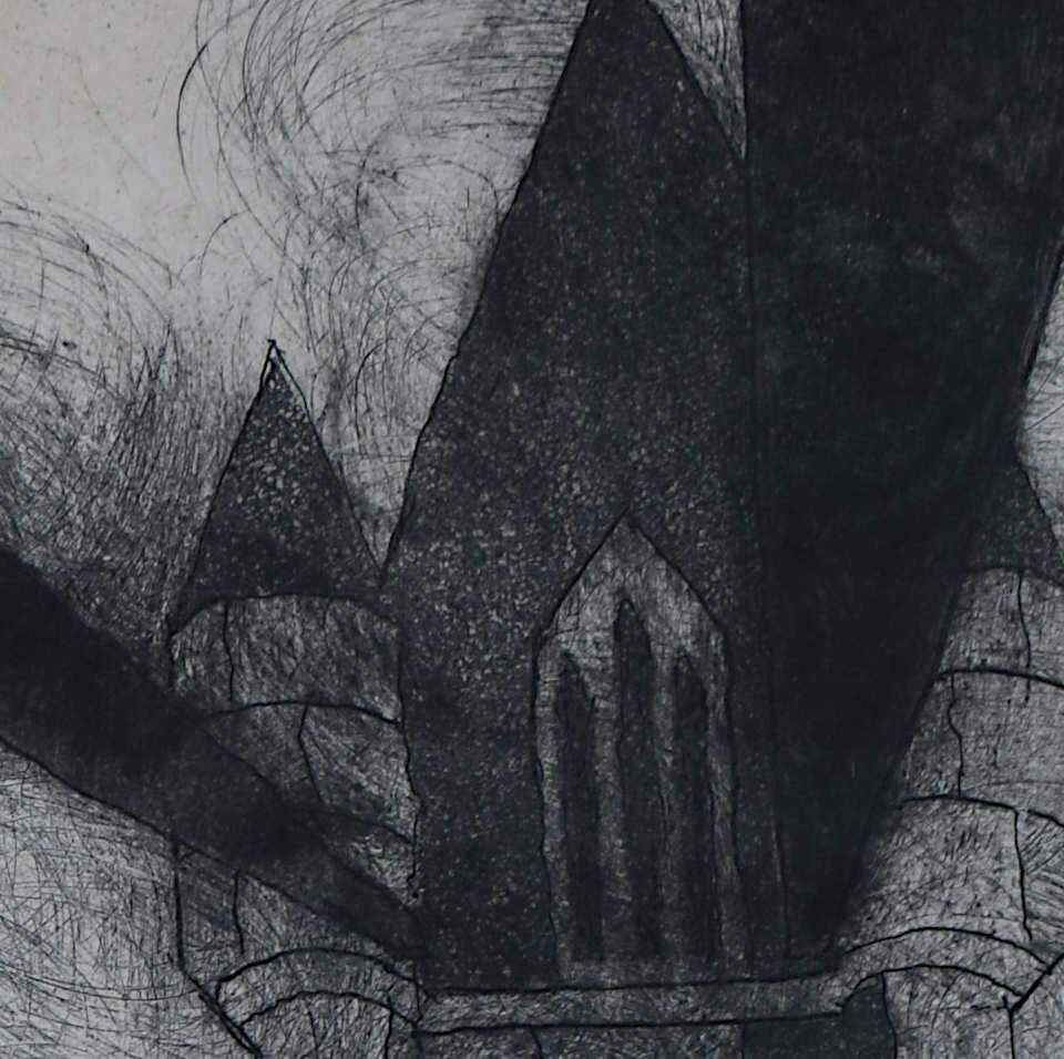 Julian Trevelyan, Tower Bridge, Etching And Aquatint, 1969 photo 2294.0