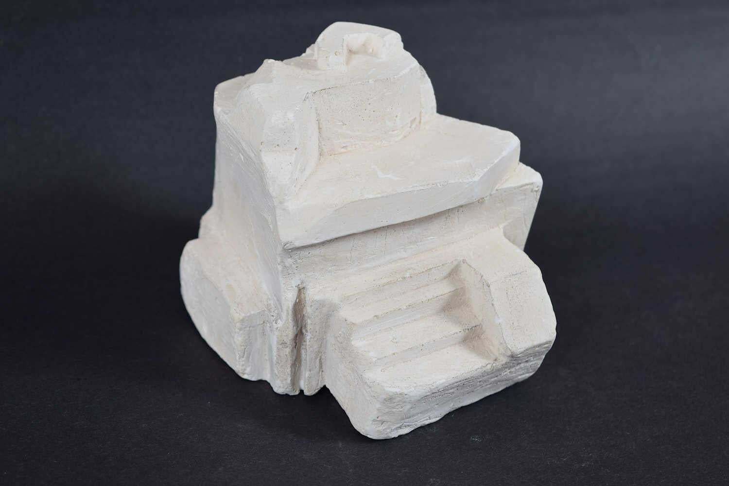 Sir Eduardo Paolozzi: 'Steps' Plaster Sculpture