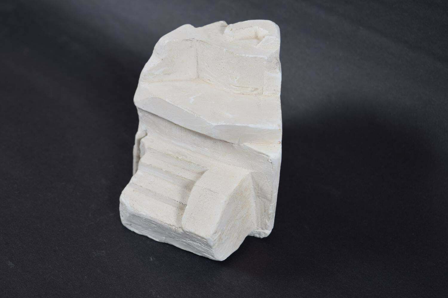 Sir Eduardo Paolozzi: 'Steps' Plaster Sculpture photo Art