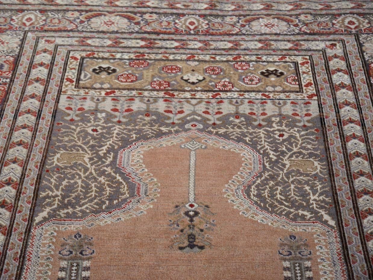 Antique Bandirma Prayer Rug Pandirma Turkish Carpet photo buy