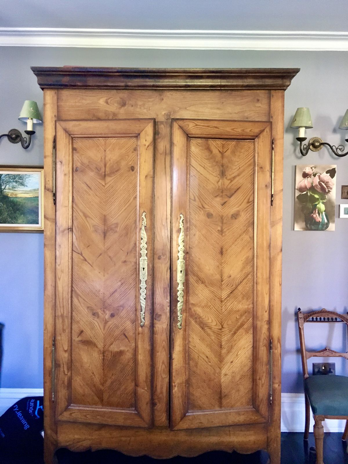 Pair Of 19c French Armoires photo furniture