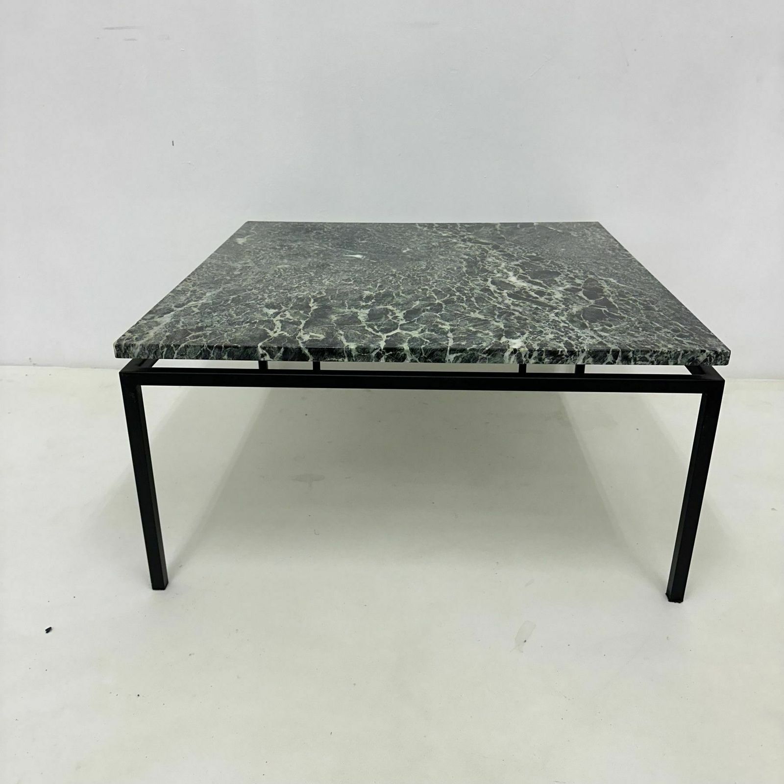 Mid Century Modern Salontafel Met Groen Marmer, Jaren 1970 photo furniture