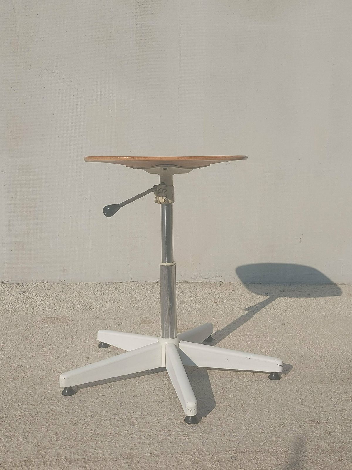 Mcm Industrial Swivel Chair/ Vintage Industrial Swivel Adjustable Chair /Mcm Interior/ Industrial Design/ Designer Chair/ Stol Kamnik /60's photo furniture