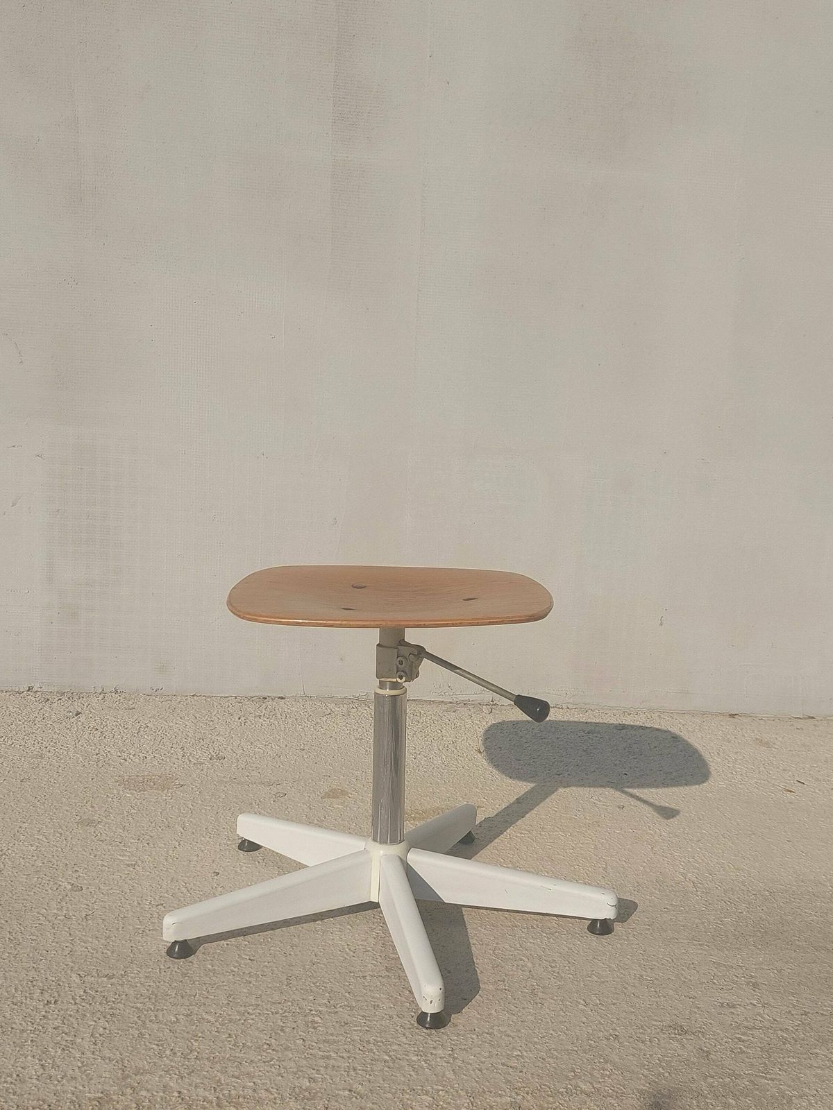 Mcm Industrial Swivel Chair/ Vintage Industrial Swivel Adjustable Chair /Mcm Interior/ Industrial Design/ Designer Chair/ Stol Kamnik /60's photo 177.0
