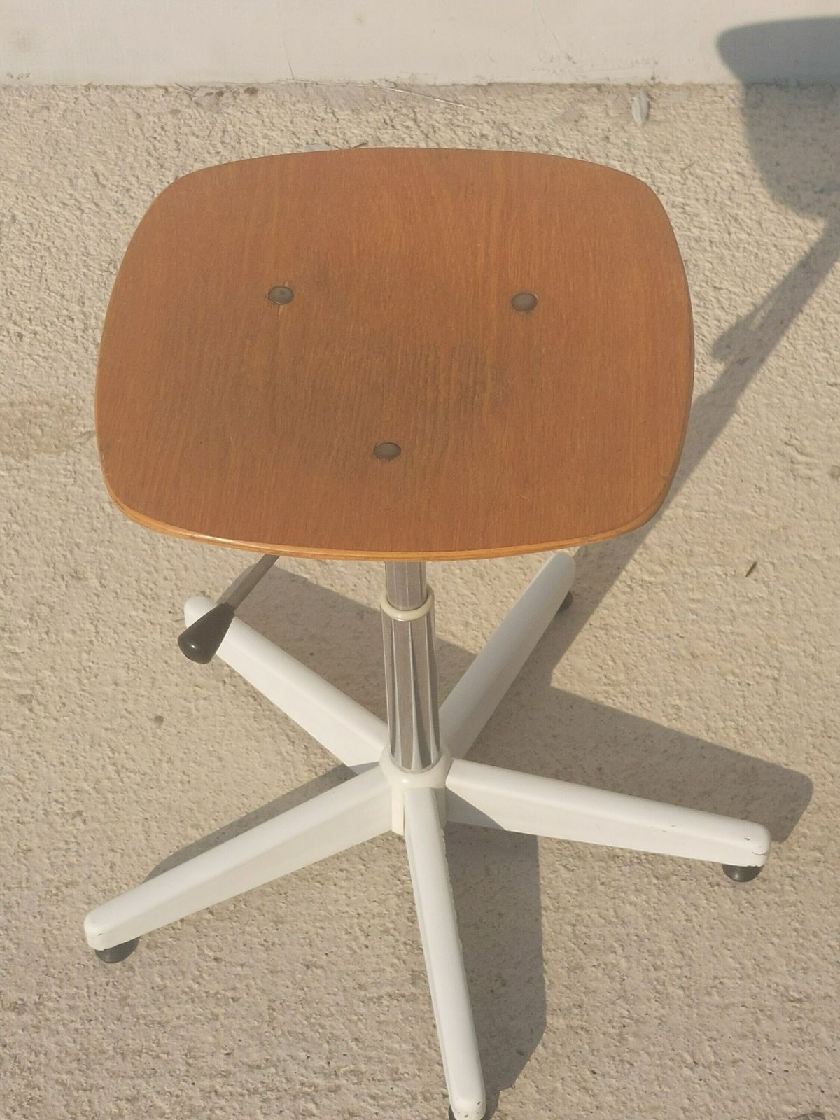 Mcm Industrial Swivel Chair/ Vintage Industrial Swivel Adjustable Chair /Mcm Interior/ Industrial Design/ Designer Chair/ Stol Kamnik /60's photo vintage