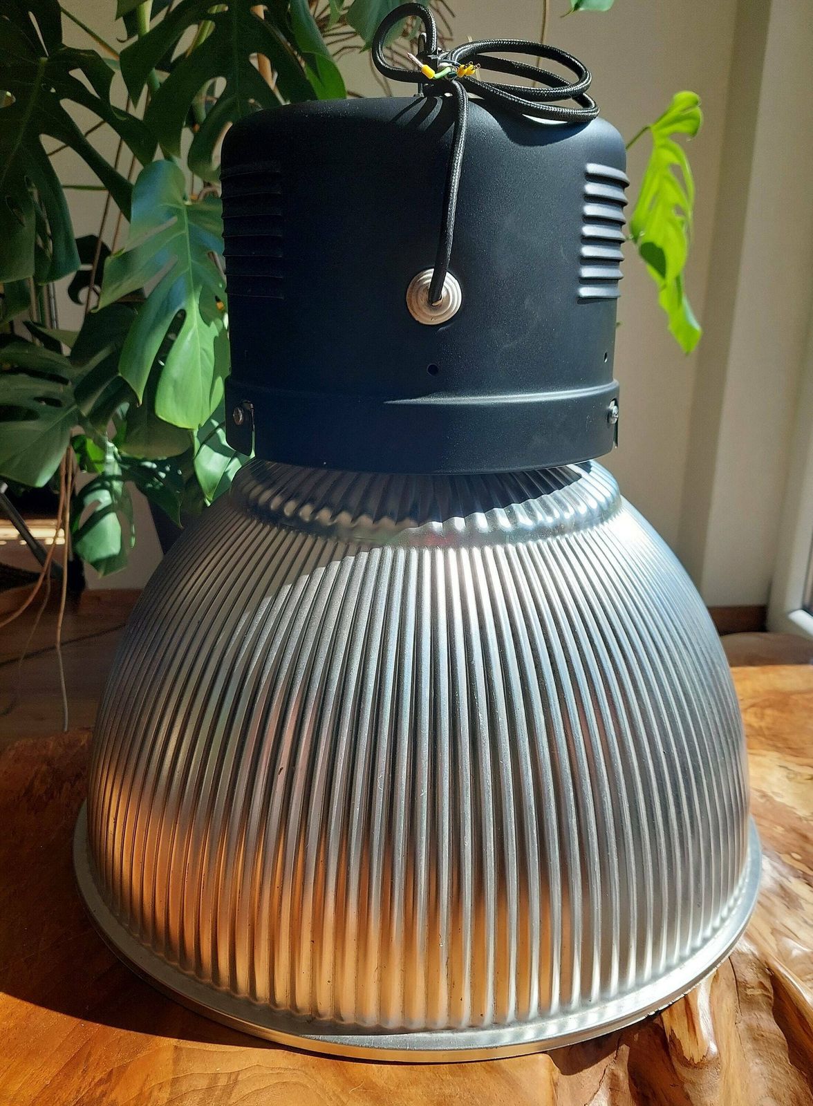 photo for sale 1 Of 6 Xxl Vintage Industrial Lamp, Vintage Industrial Pendant Lamp, Industrial Bistro, Restaurant Pendant Lamp, Industrial Style, 60's