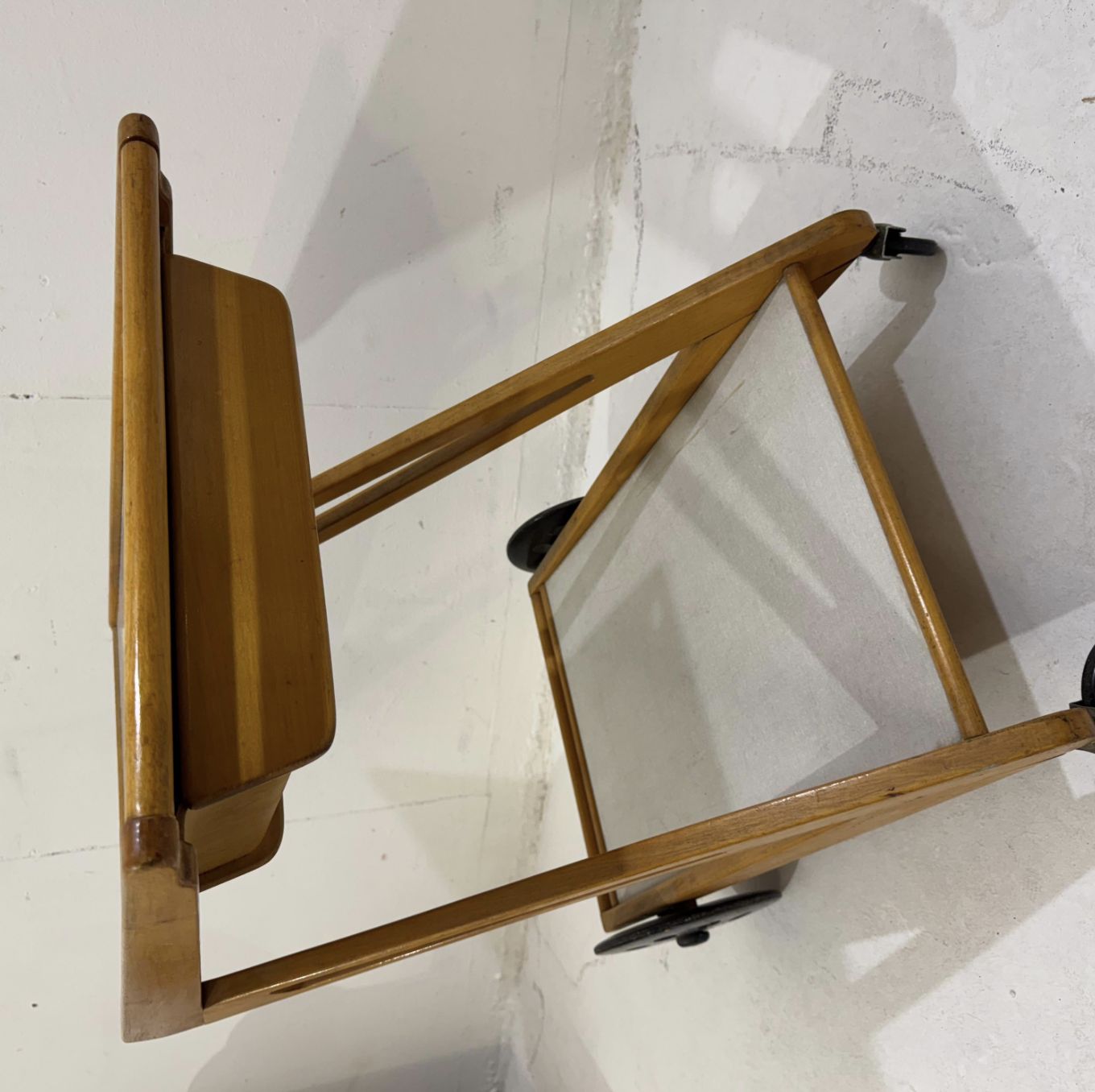 Bar Cart ” Mobilo Pe03″ By Cees Braakman For Pastoe, 1950s photo Furniture