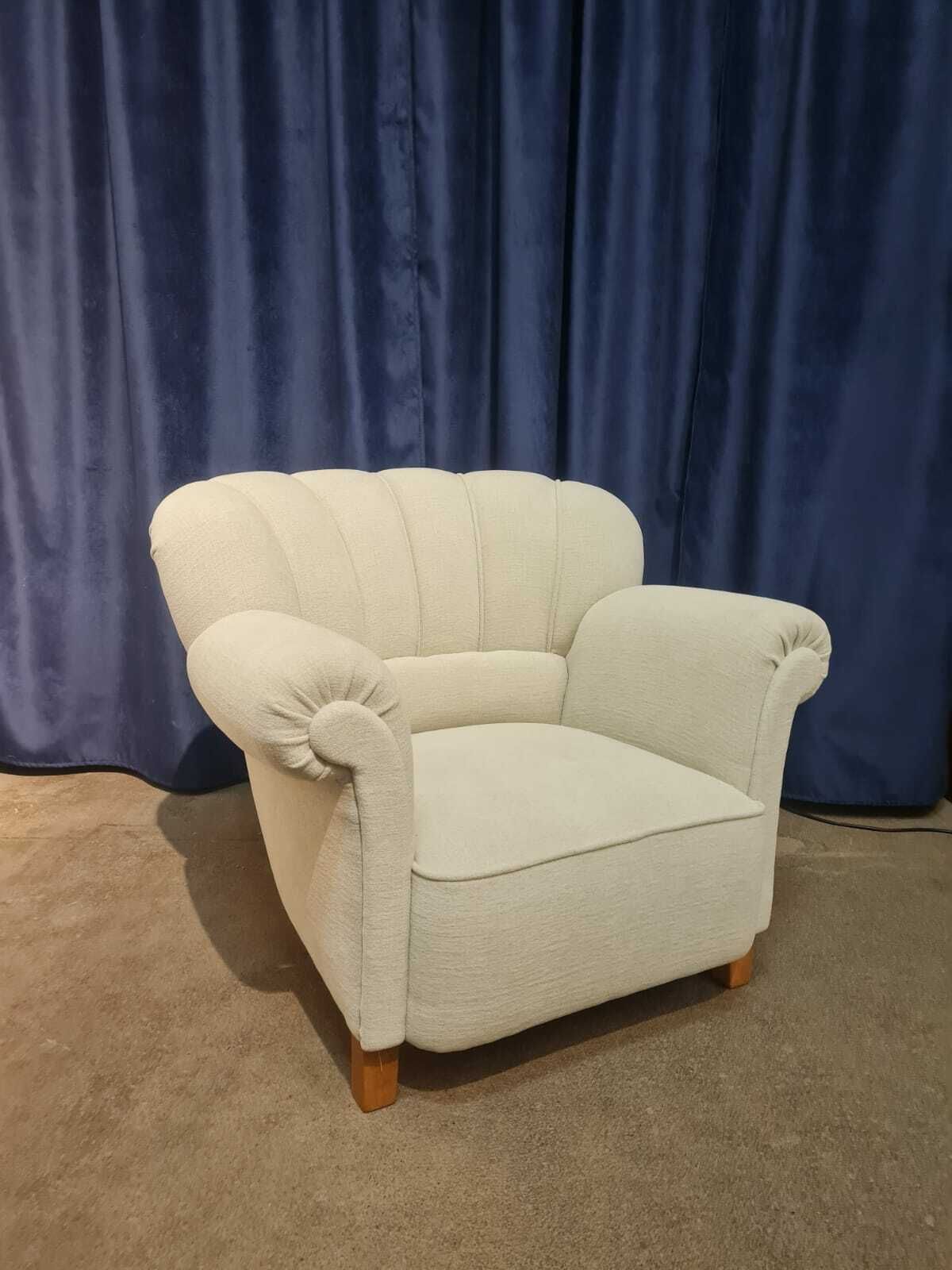 Art Deco Club Armchair, Jindrich Halabala