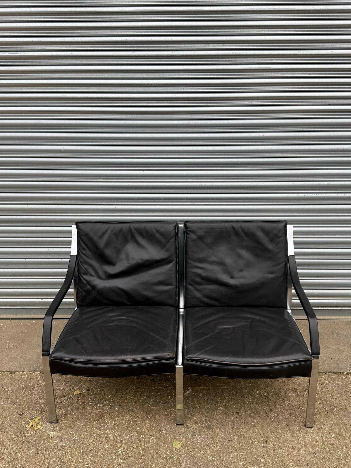 Steel & Leather Sofa By Preben Fabricius For Walter Knoll photo furniture