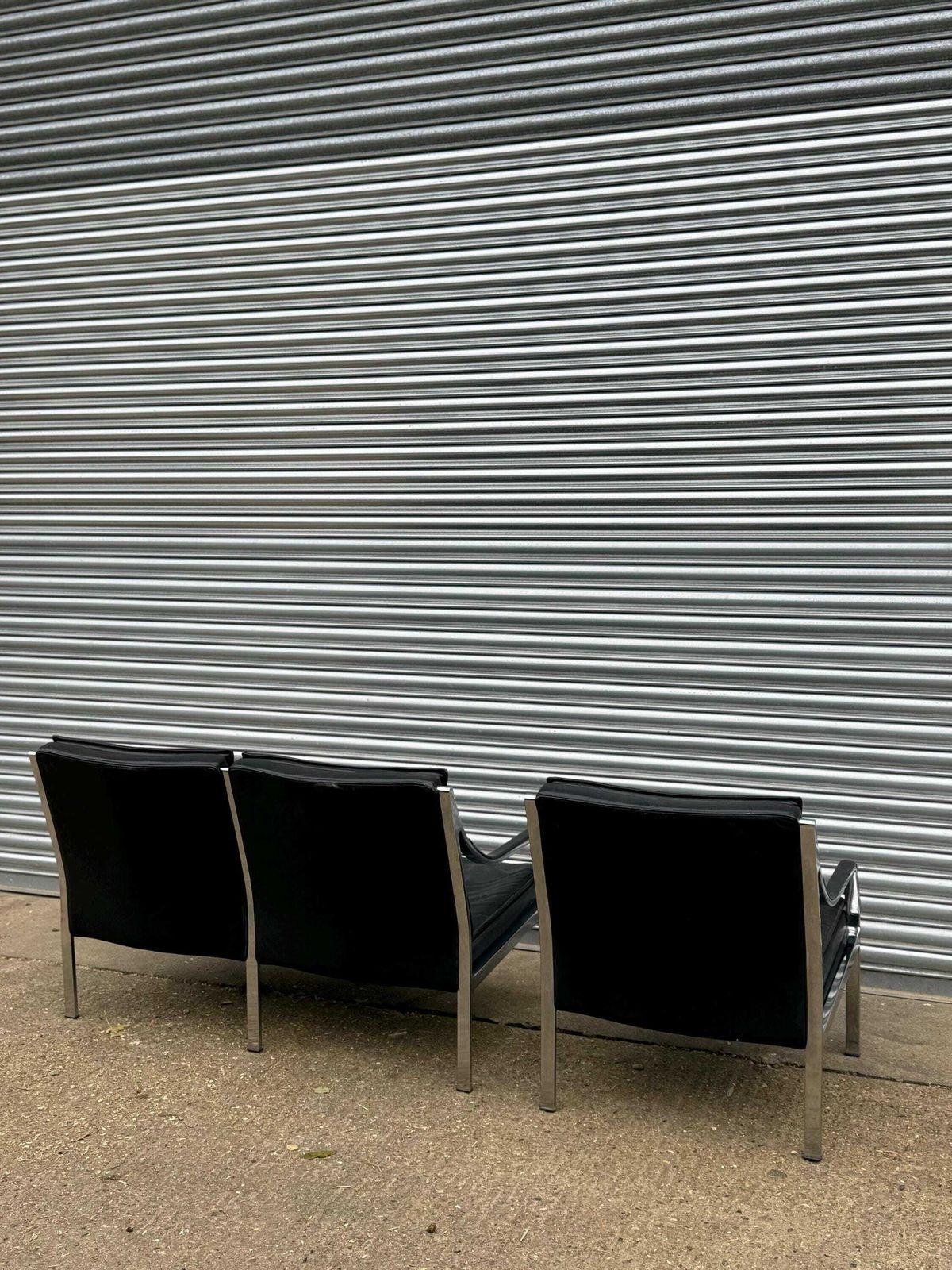 Steel & Leather Armchair By Preben Fabricius For Walter Knoll photo Furniture
