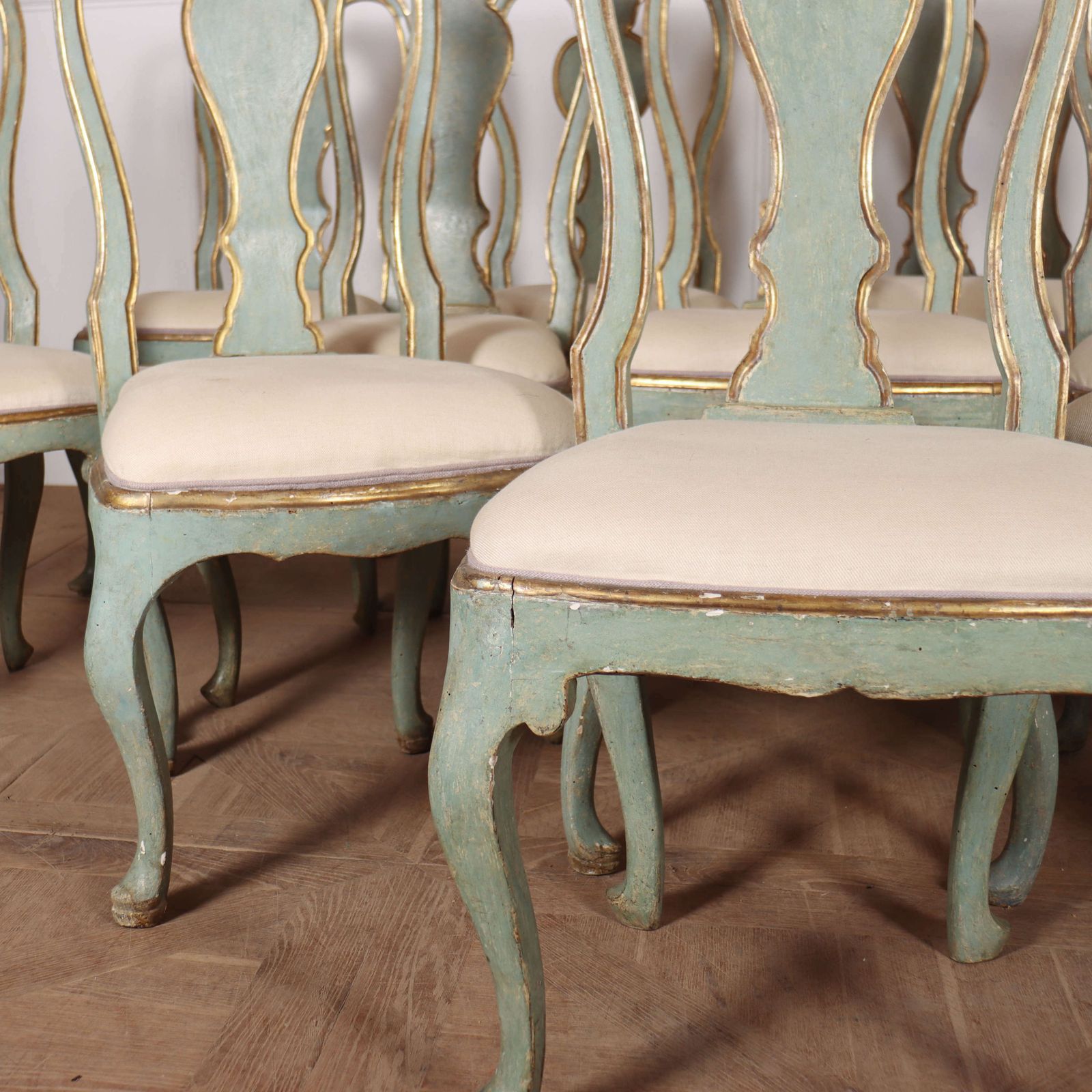 Set Of 12 18th Century Italian Dining Chairs photo 14400.0