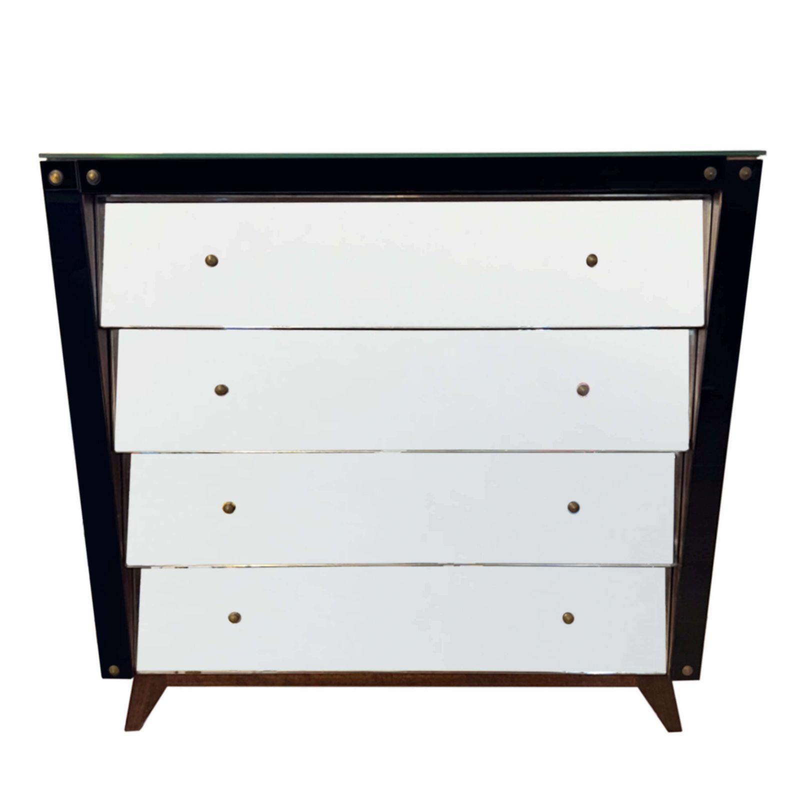 Italian 1940s Mirrored Chest Of Drawers photo furniture