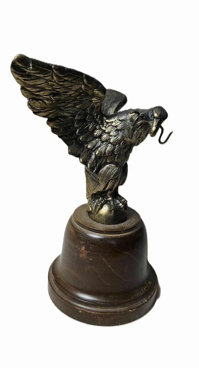 Antic Pocket Wrist Watch Holder In A Form Of An Eagle With Outstretched Wings photo 100.57