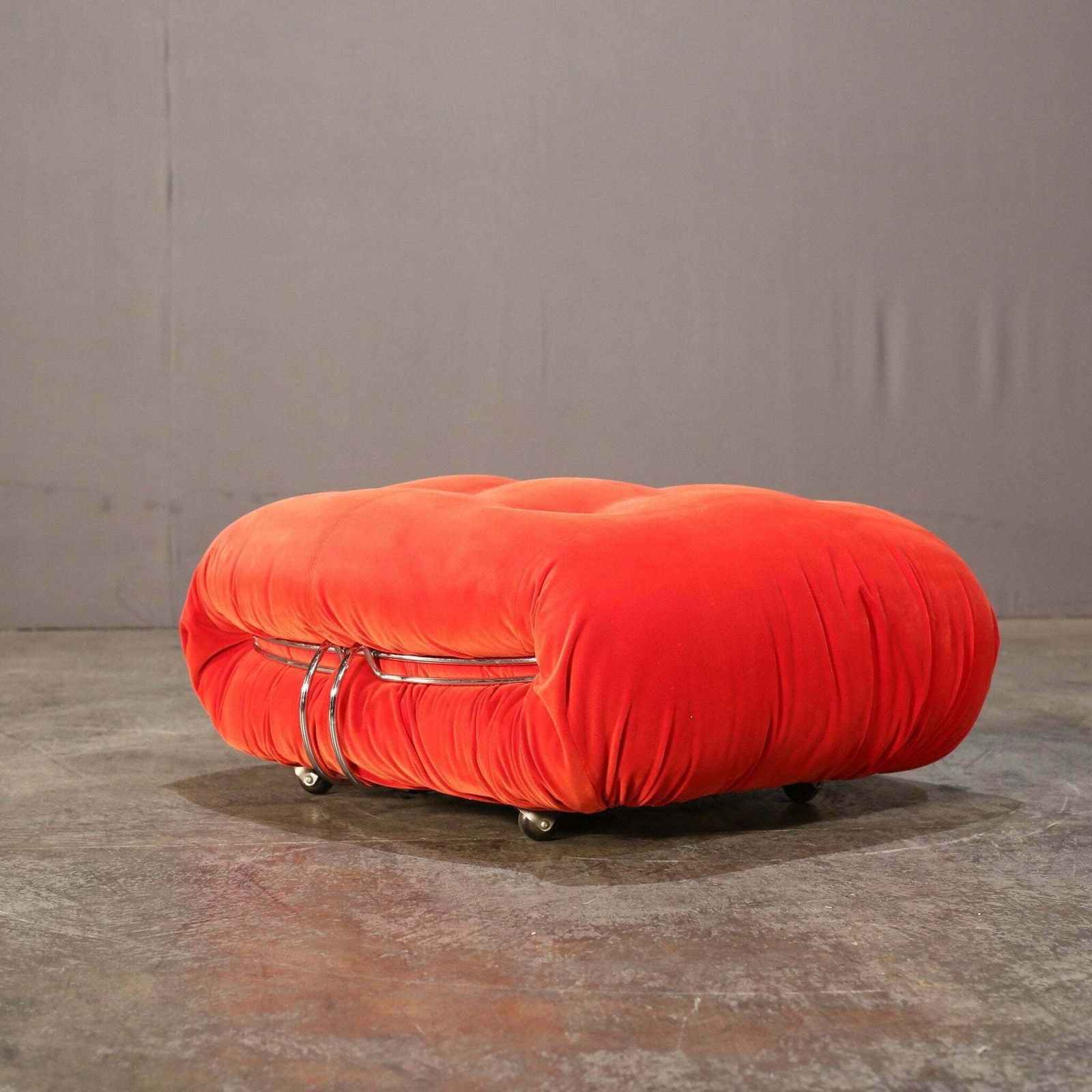 Cassina Soriana Ottoman By Afra & Tobia Scarpa photo furniture