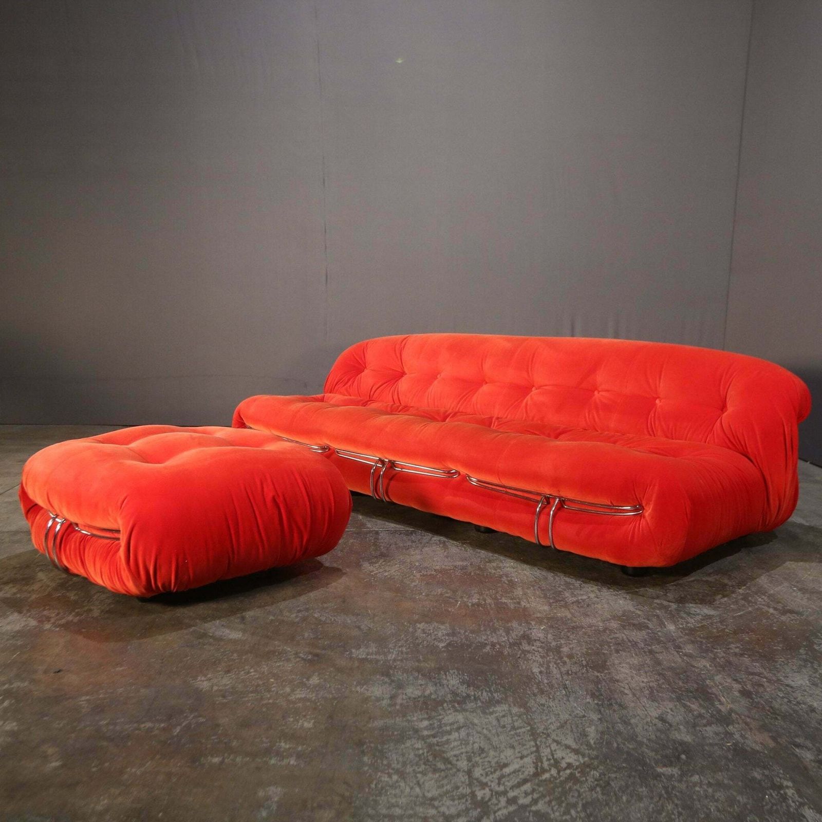 photo for sale Cassina Soriana Ottoman By Afra & Tobia Scarpa