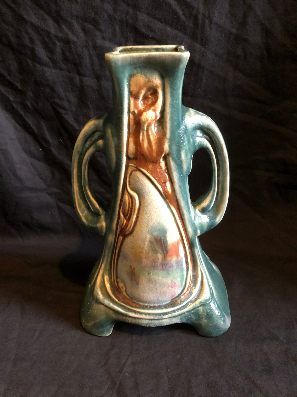 Bretby Art Nouveau Vase, 1800s photo vinterior