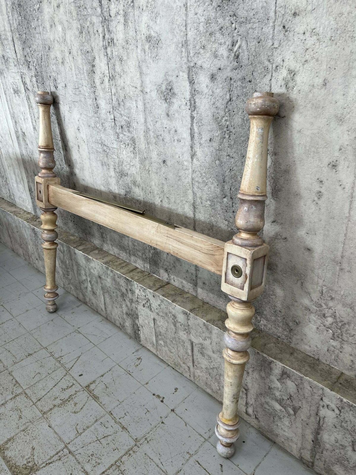 Shabby Chic Italian Style Single Bed Frame photo vinterior