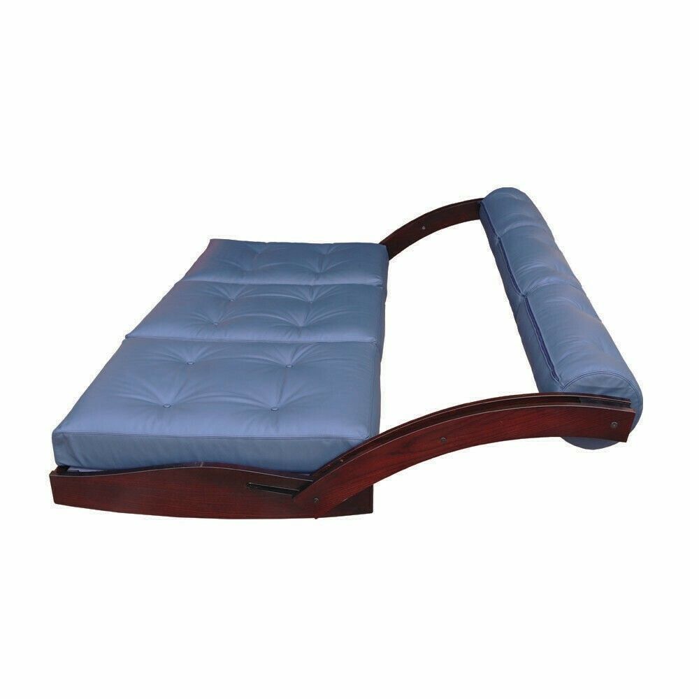 Gs195 Gianni Songia Daybed In Navy Blue Andrew Muirhead Fine Scottish Leather, Italy, 1963 photo 3450.0