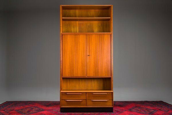 photo furniture Large Vintage Cabinet In Teak By Heinrich Riestenpatt, 1960