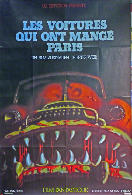 The Cars That Ate Paris – Original Uk Movie Poster 1975. photo furniture