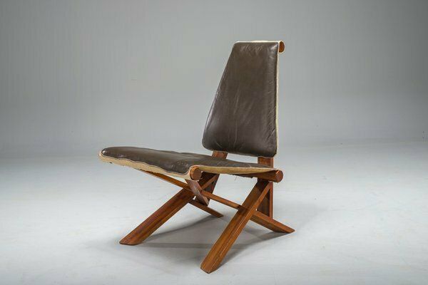 French S46 Dromadaire Chair By Pierre Chapo For Ebenisterie Seltz, 1970s photo 7114.0
