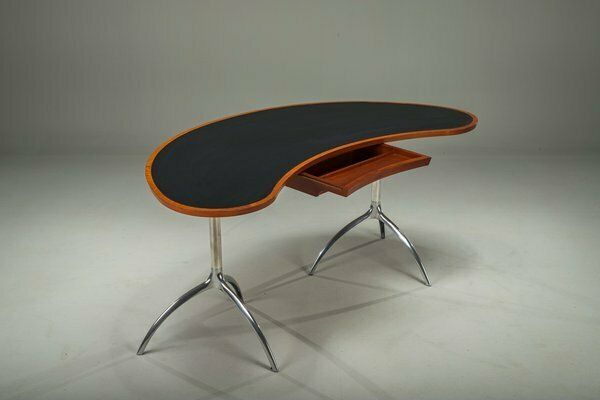 photo vinterior Model 909 Tree Table Desk Attributed To Paolo Rizzatto For Alias, Italy, 2000s