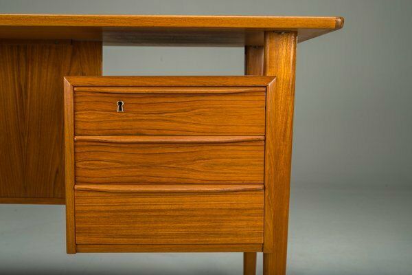 Danish Teak Desk By Peter Lovig Nielsen For Hedensted Mobelfabrik, 1964 photo 3515.0