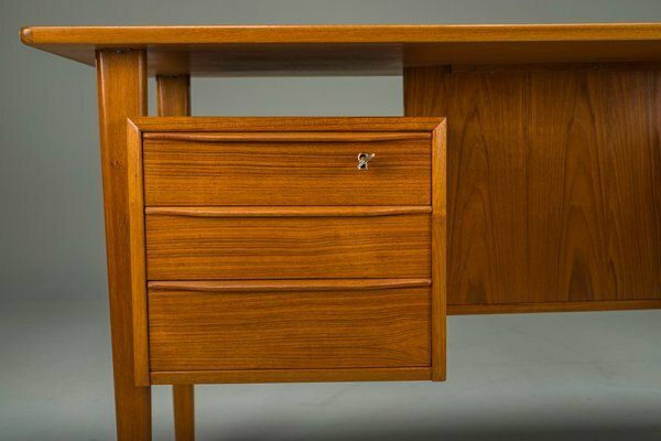 photo furniture Danish Teak Desk By Peter Lovig Nielsen For Hedensted Mobelfabrik, 1964