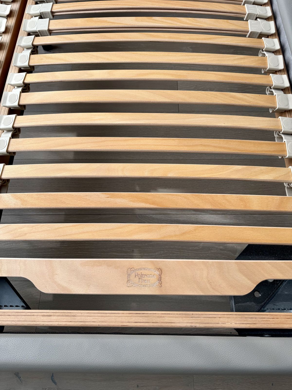 Poltrona Frau Unused Bed Frame In Leather (Comes With Or Without Mattress) photo furniture
