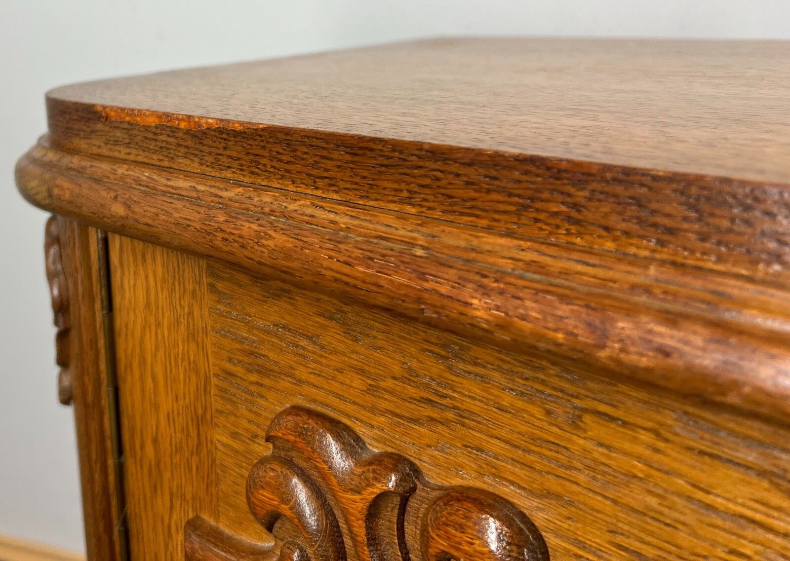 349.0 Pair Of French Louis XVI Bedside Tables Nightstands Cabinets Lot 3450 photo