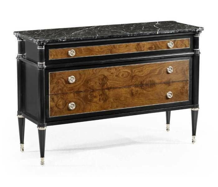 Commode, Mahogany/Marble