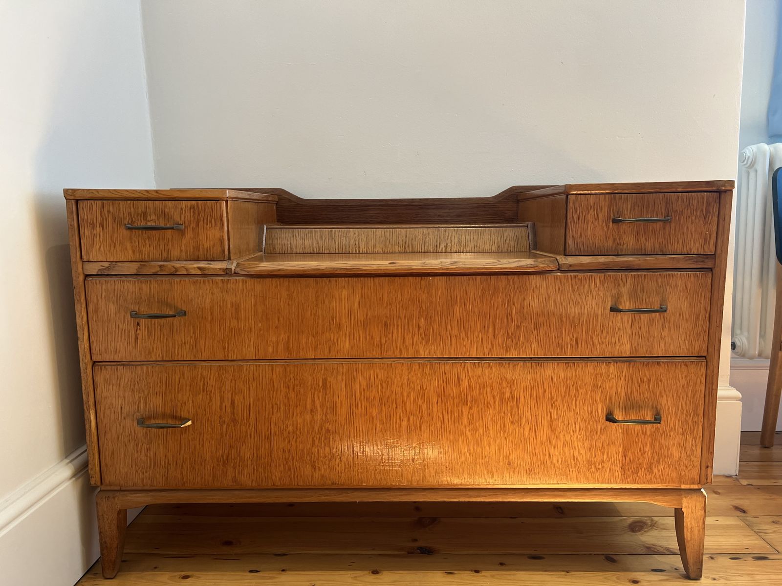 Mid Century Lebus Oak Chest Of Drawers photo furniture