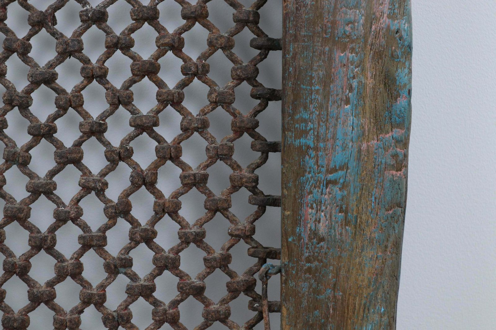Early 19th Century Indian Wooden Jali Window From Rajasthan photo buy