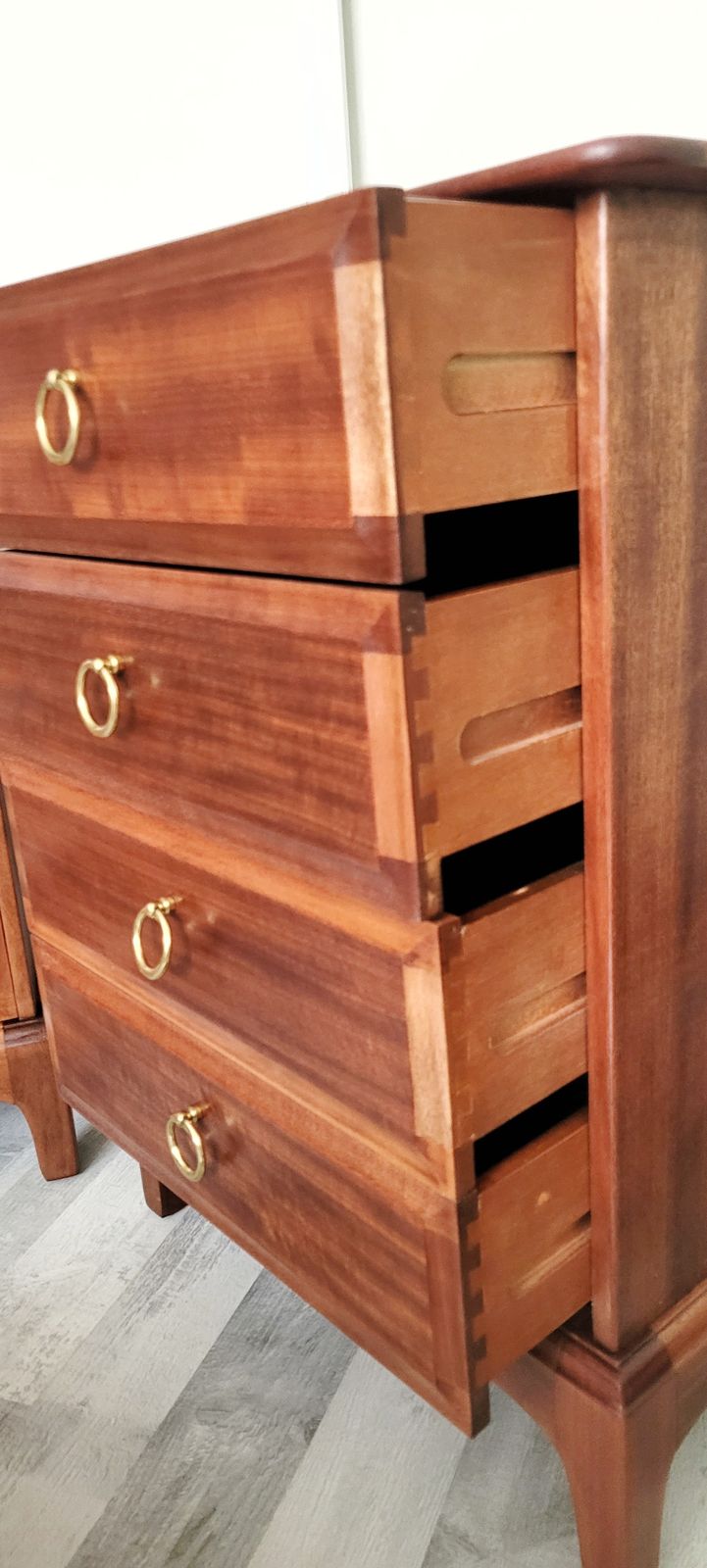 Stag Minstrel Bedside Tables Restored To Order photo vinterior