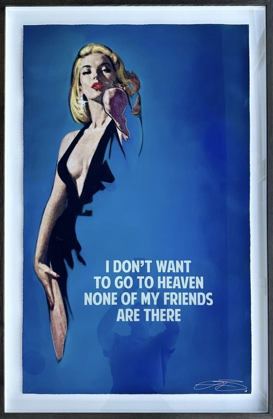 The Connor Brothers I Don't Want To Go To Heaven, Hand Painted Multiple photo furniture