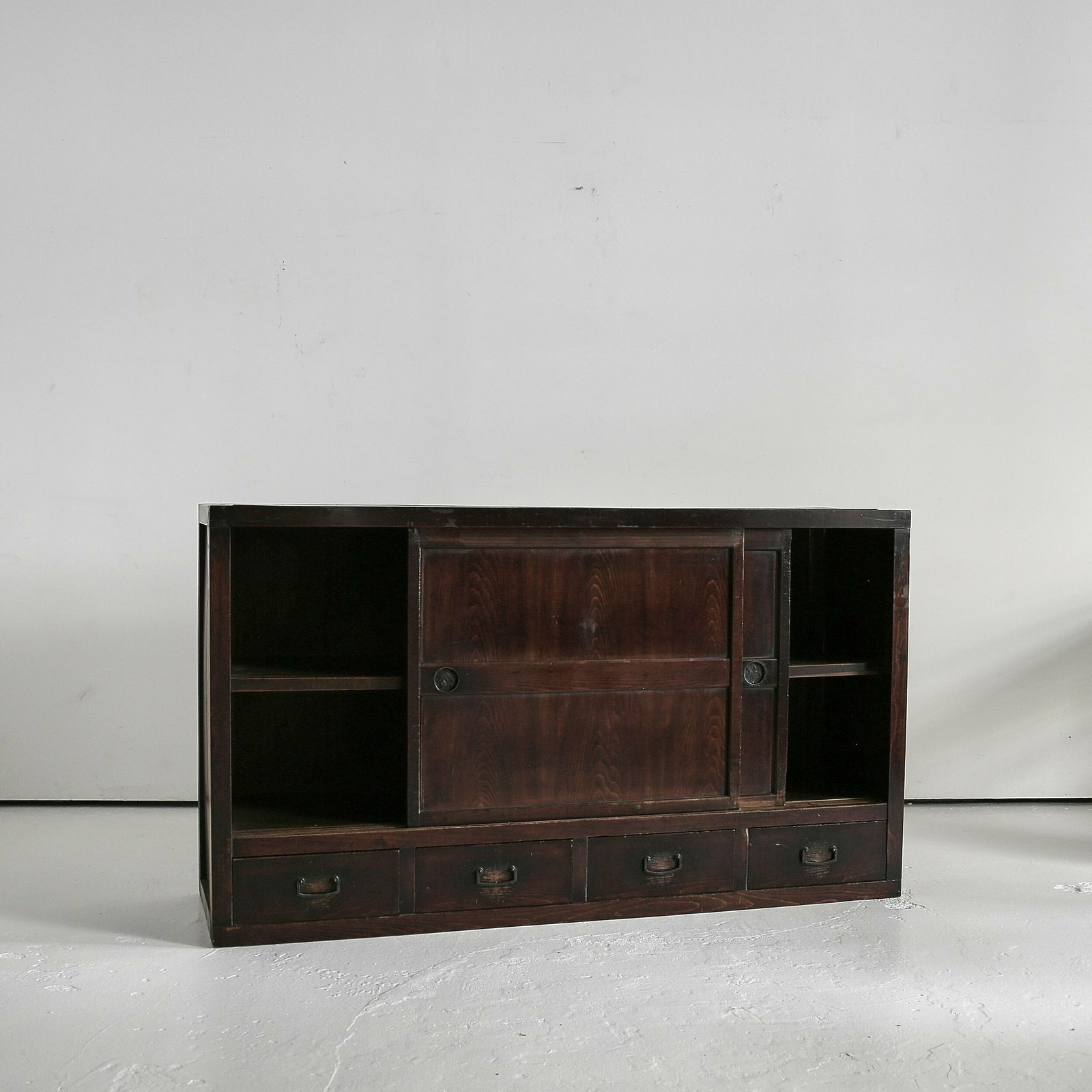 Large Early Meiji Period Japanese Tansu/Sideboard photo 3025.0