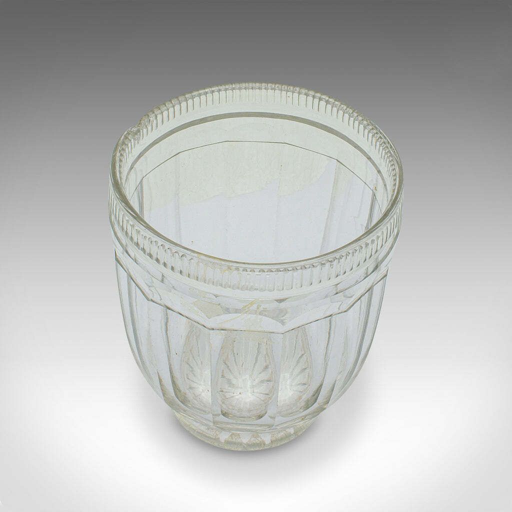 985.0 Antique Tea Caddy, English, Loose Leaf Canister, Mixing Glass, Regency, C.1820 photo