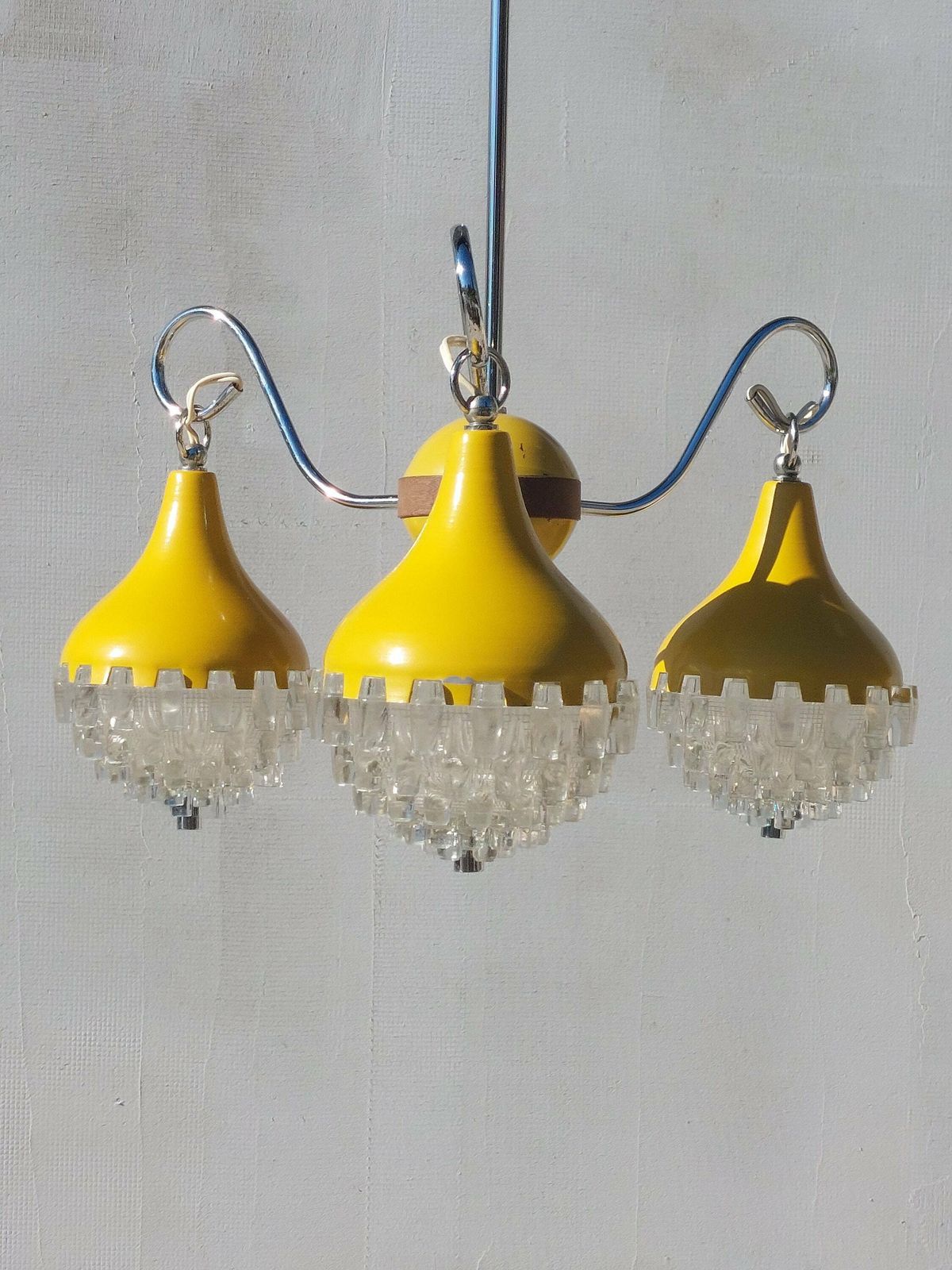 Retro Pendant Lamp /Retro Ceiling Light/Space Age Pendant Lamp/Space Age Chandelier/Mcm Pendant Lamp/Vintage Chandelier/Pineapple Shape/70's photo furniture