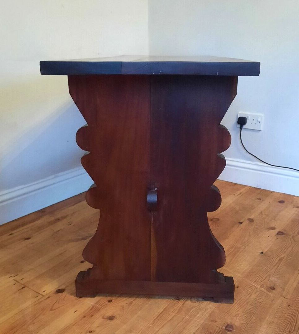 Antique Arts & Crafts Solid Mahogany Refectory Table Console Table Kitchen Table photo Furniture