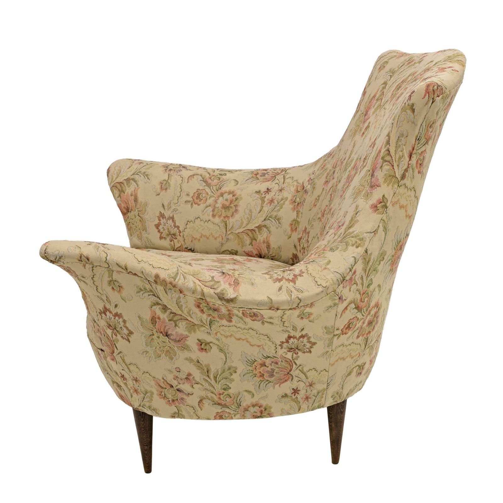 Pair Of Manta Mid Century Modern Italian Armchairs, 1950s photo buy