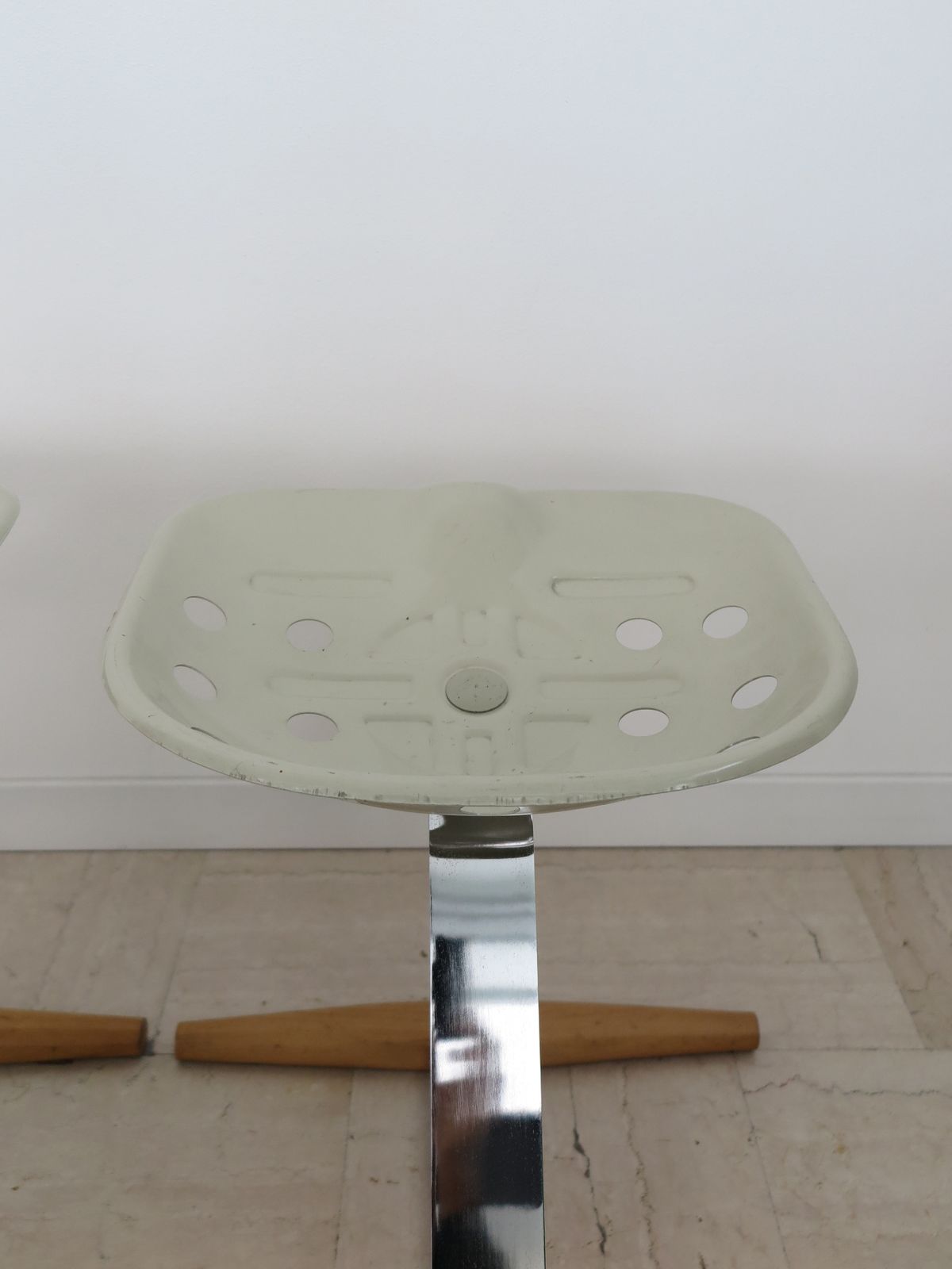 photo for sale Italian "Mezzadro" Design Achille E Pier Giacomo Castiglioni For Zanotta Stools, 1960s